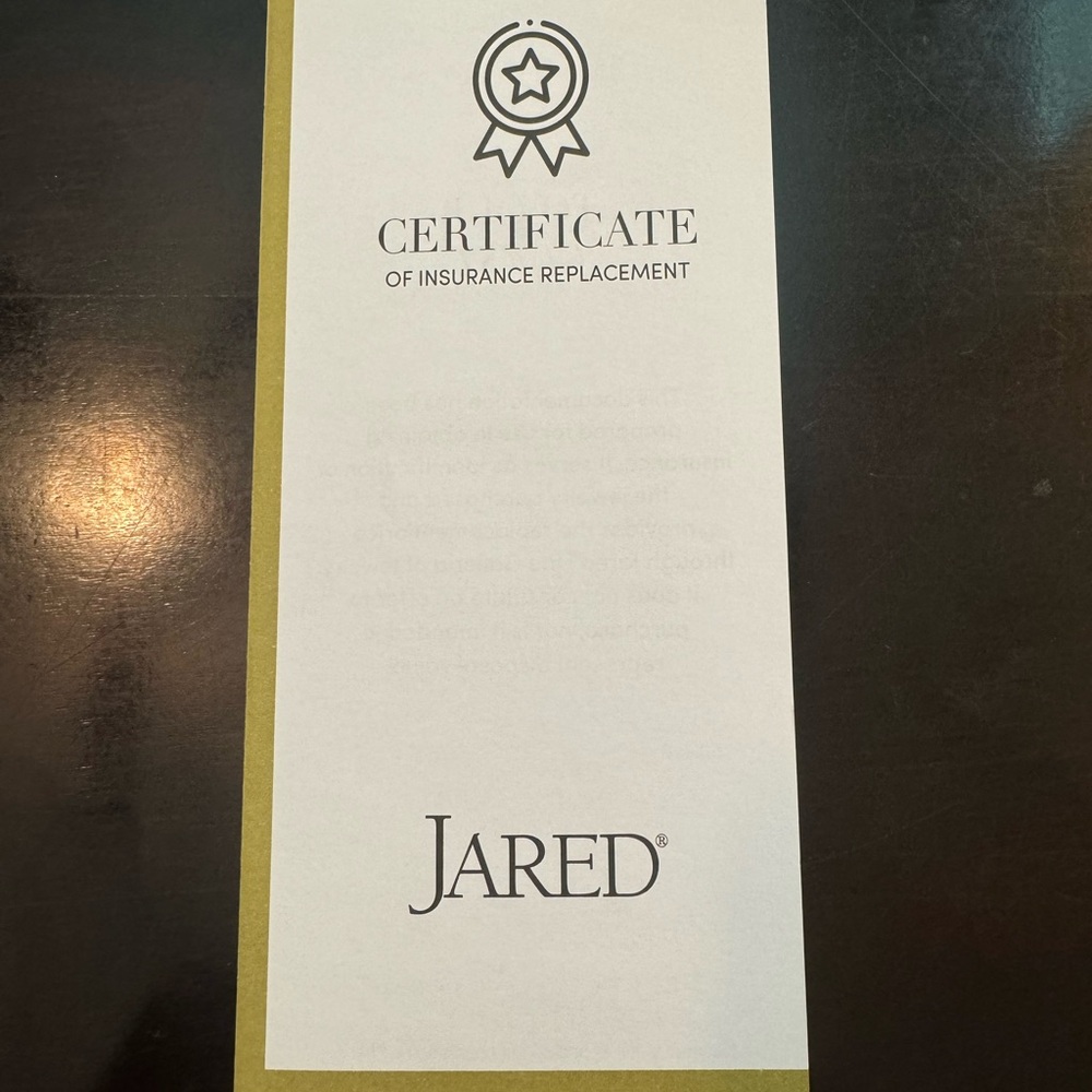 Jared Natural Pear-Shaped Diamond Engagement Ring Size 6